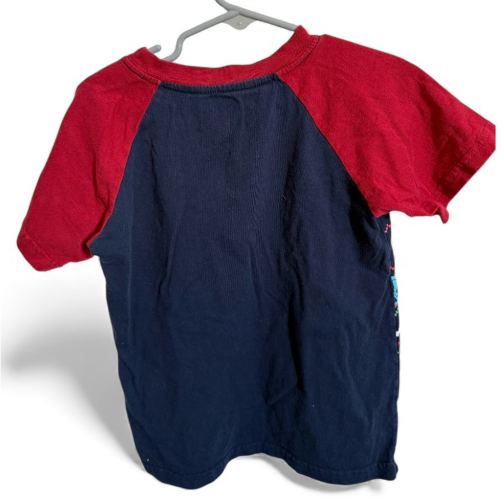 Marvel Kids Red and Navy Graphic Tee - Picture 2 of 3